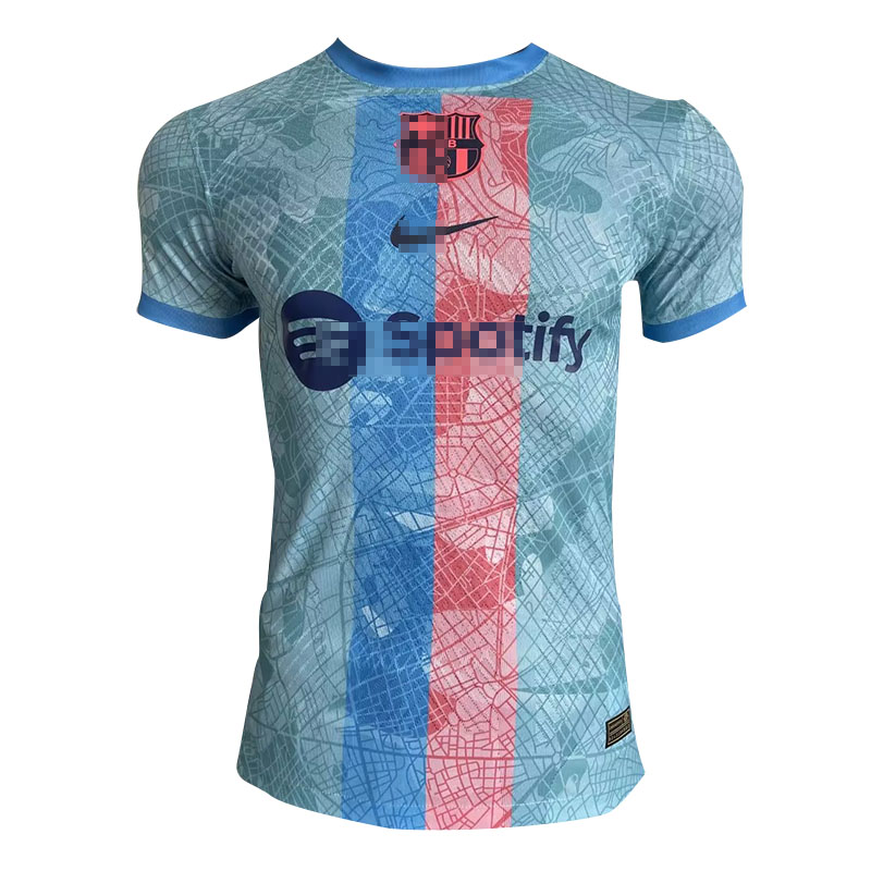 Camiseta Barcelona Azul Claro 2023/2024 (EDICIÓN JUGADOR)