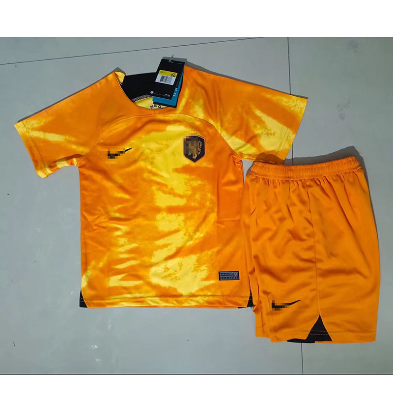 Camiseta Holnada 2022 Mundial Home Niño Kit
