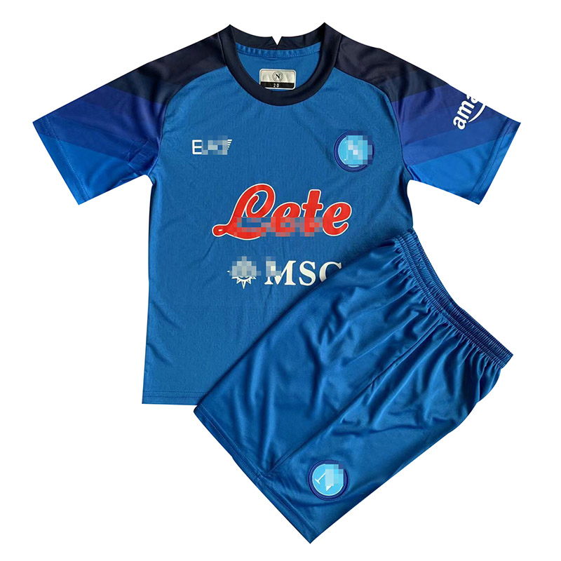 Camiseta Napoli 2022/2023 Home Niño Kit