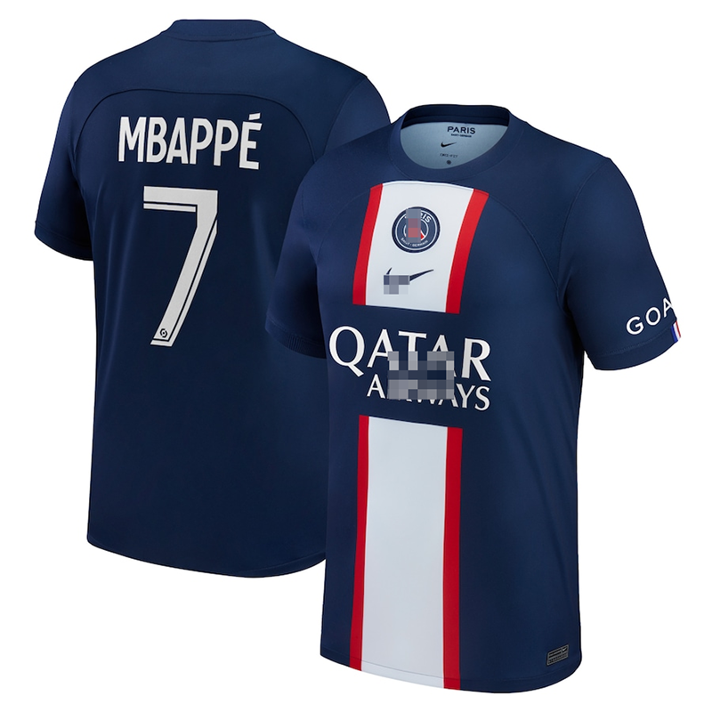 Camiseta Mbappé 7 PSG Home 2022/2023