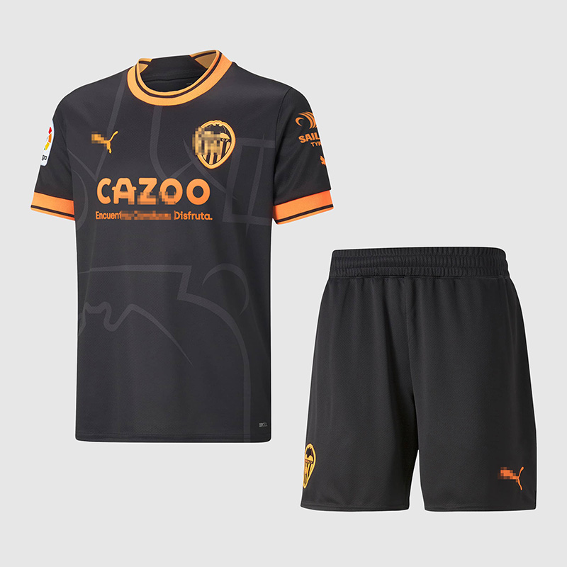 Camiseta Valencia CF 2022/2023 Away Niño Kit