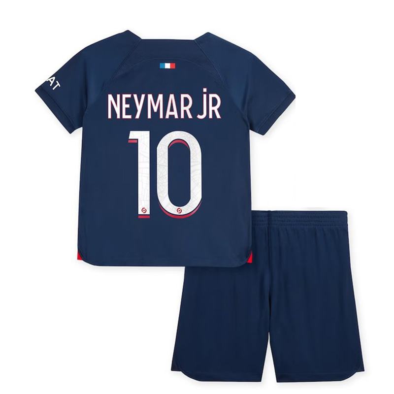 Camiseta Neymar Jr 10 PSG 2023 2024 Home Nino Kit Futboloo